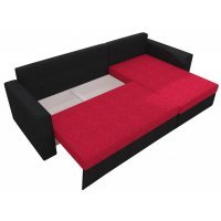 Coltar extensibil ANES 02 DR. Sezut Negru / Brate Rosii